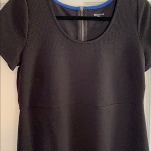 Black Motherhood Maternity Peplum Top